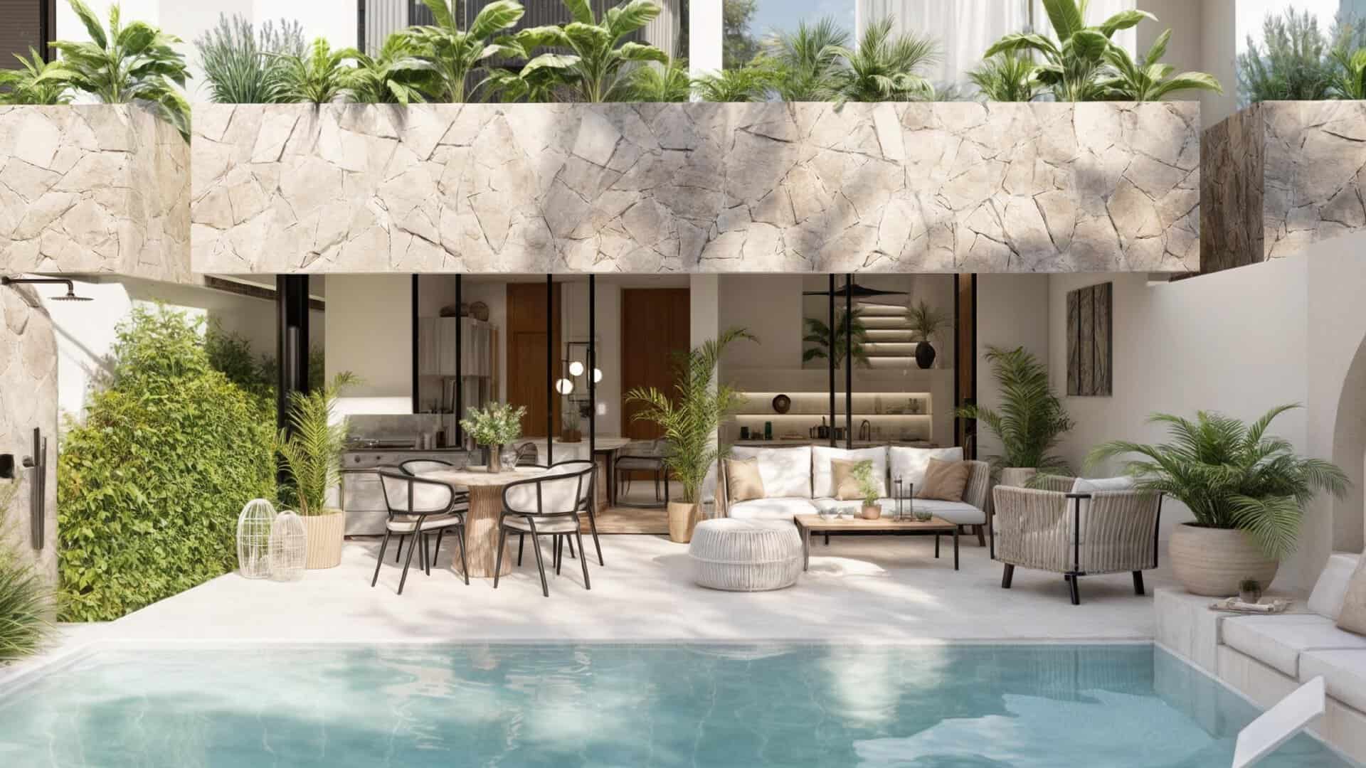 MINIMALIST 2 BEDROOM VILLA FOR SALE LEASEHOLD IN NUNGGALAN PECATU BE-1122 
